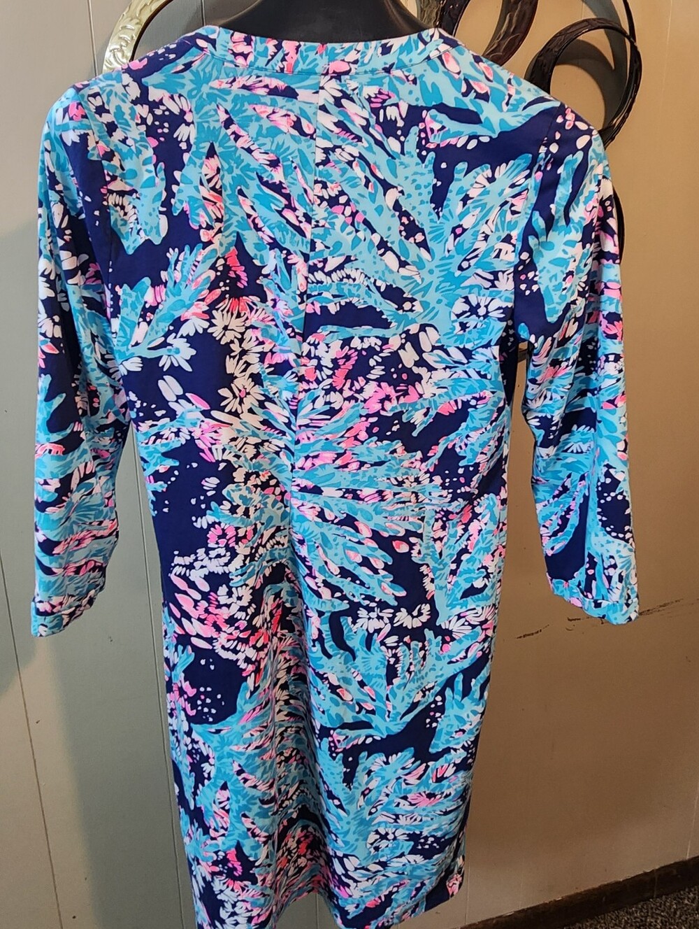 Lily Pulitzer Long Sleeve Cotton Dres - Picture 6 of 9